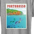 thumbnail image 3 of Luca - Portorosso Italy Postcard - Women's Short Sleeve Graphic T-Shirt, 3 of 5