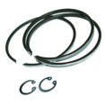 thumbnail image 2 of Jawa Yezdi Piston Assembly With Rings Gudgeon pin & Circlip Oversize 060, 2 of 5