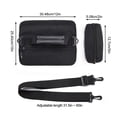 thumbnail image 4 of Bolsa de transporte para palos de golf Estuche ligero para palos de golf para deportes al aire libre (negro), 4 of 4