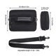thumbnail image 5 of Bolsa de transporte para palos de golf Estuche ligero para palos de golf para deportes al aire libre (negro), 5 of 8