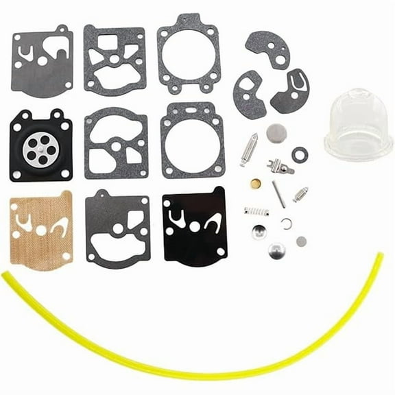 Carburetor Repair Rebuild Kit for Poulan 1800, 2000, 2300, S25CVA Chainsaw, 2150 Woodsman, Micro XXV, McCulloch 4600, 4700, 4900, Easy Installation, Reliable Performance