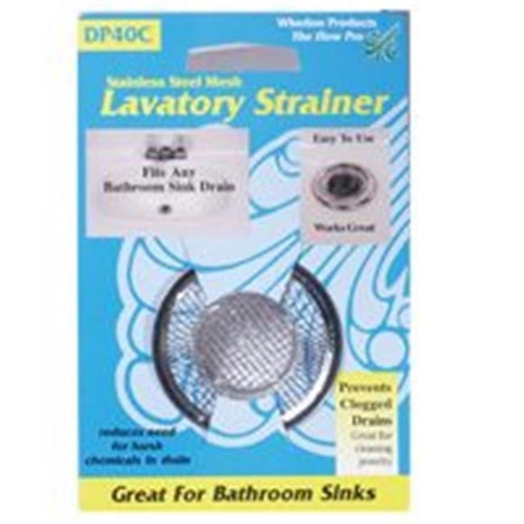 Whedon Products DP40C Stainless Steel Mesh Lavatory Strainer