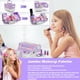 thumbnail image 5 of Kit de maquillaje Amerrly Kids para niñas, seguro, lavable con funda de 4 a 12 años, 5 of 7