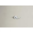 thumbnail image 2 of Moen Arlys 2-7/8 in. W X 3 in. L Chrome Silver Robe Hook, 2 of 3