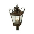 thumbnail image 4 of Meyda Tiffany 129190 Verona 3 Light 23" Tall Post Light - Gilded Tobacco, 4 of 6