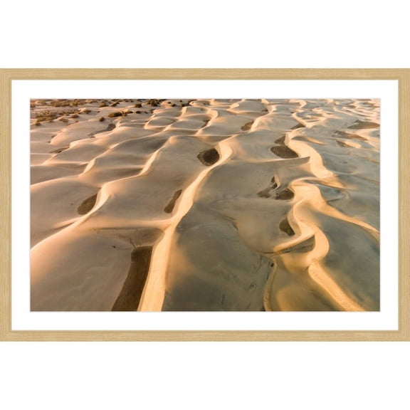 Marmont Hill "Sand Ripples" by Karolis Janulis Framed Painting Print