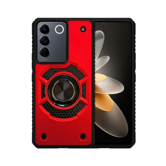 Funda Escudo Uso Rudo Atti para Vivo V25e con anillo giratorio