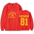 thumbnail image 7 of Heated Rivalry merch Rozanov 81  ice Hockey sweatshirt  crewneck long sleeve sweatshirt men/women sport pullover, 7 of 7