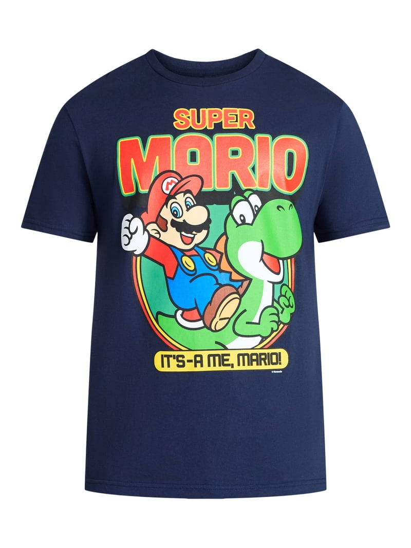 Super Mario Men's and Big Men's It's-a Me Graphic Tee, Sizes S-3XL