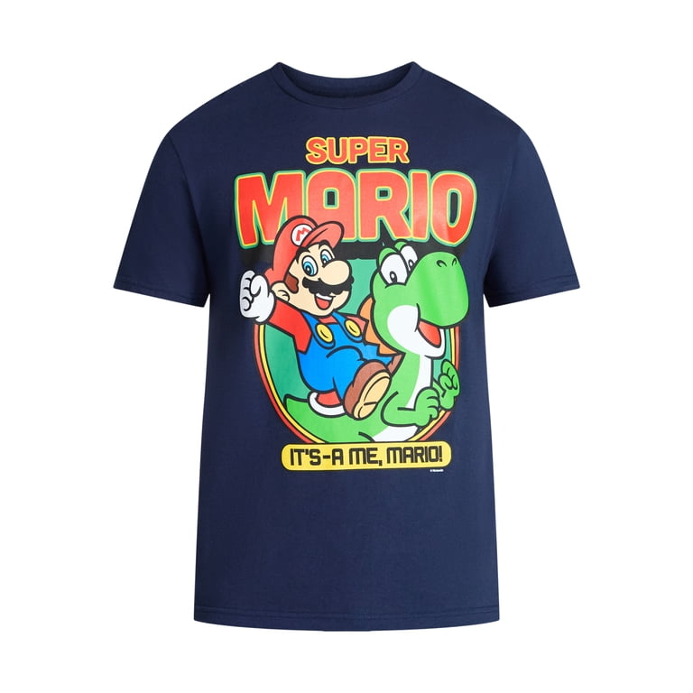 Super Mario Bros. Men's It's-a Me Graphic Tee photo 5