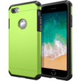 thumbnail image 1 of Étui iPhone 7/8, Protection Extrême Double Couche Étui Robuste pour Apple iPhone 7/8 (Vert Lime), 1 of 6