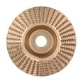 thumbnail image 2 of Angle Grinder Polishing Disc Woodworking Grinding Disc Thorn Disc Wood Grinding Disc Wood Polishing Wheel Grinding Disc Tool, 2 of 5