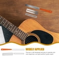 thumbnail image 4 of GOOHOCHY Nivelador de trastes duradero, limas de precisión para cejuelas, kit de pulido completo para mantenimiento de guitarras, configuración profesional, 4 of 8
