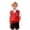 Red, variant on Boys Girls Knit Vests,Kids Preppy Casual Cable Knit Sleeveless V-Neck Cartoon Embroidered Knit Vest Tops