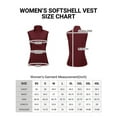 thumbnail image 7 of Off Road Ventures Women’s Fleece Softshell Vests Lightweight Outerwear Zip Up Sleeveless Running Vest for Golf Hiking, 7 of 7