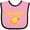 Pink and Black, variant on Inktastic Lemon Squeeze The Day Boys or Girls Baby Bib
