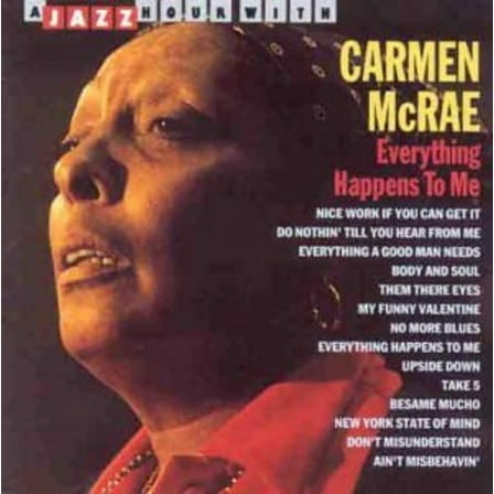 Carmen McRae - Everything Happens to Me - Music & Performance - CD