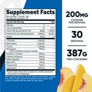 Nutricost Pre-Workout Complex Powder (Peach Mango) 30 Servings - Fitness Supplement with Beta-Alanine, Taurine & Amino Acids