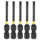 thumbnail image 1 of Uxcell 5pcs SL3 Puntas de Destornillador de Impacto Ranurado 1/4" Hex Shank 2" de Largo con Diseño Magnético, 1 of 7