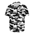 thumbnail image 4 of Styesk T-Shirts pour Hommes Chemise à Manches Courtes Imprimée Camouflage à la Mode, 4 of 5