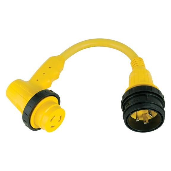 Marinco 1RPC - 30A 125V Right Angle Adapter