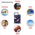 thumbnail image 6 of KLL Love Wine Microfiber Beach Towel Fast Drying,Extra Large 27.5"x55" Sand Free Beach Towel Super Lightweight Towels, 6 of 8