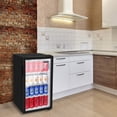 thumbnail image 4 of Frigidaire 3.3 Cu. ft. 120 Can Commercial Beverage Refrigerator, 95 Liter NSF Certified Mini Fridge with Tempered Glass Door, 4 of 13
