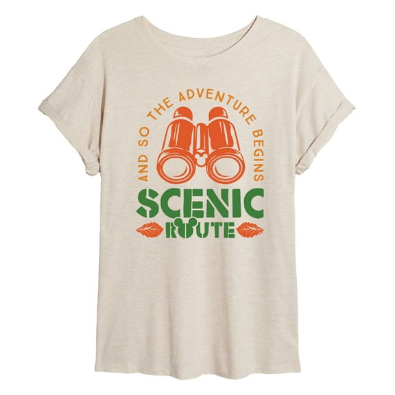 Disney - Adventure Begins - Juniors Ideal T-Shirt