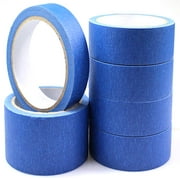 SagaSave 1/5 Pcs Masking Tape Blue Painters Tape Fit for Connection Organic Silicon Material