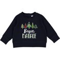 thumbnail image 2 of Inktastic Buon Natale Festive Christmas Trees Baby Sweatshirt, 2 of 4