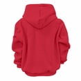 thumbnail image 7 of CFXNMZGR Pet Pouch Hoodie for Women Dog Sling Carrier Sweatshirt Work Daily Cozy Fleece Pullover With Kangaroo Pocket Cat Carrier Purse (Red,S), 7 of 7