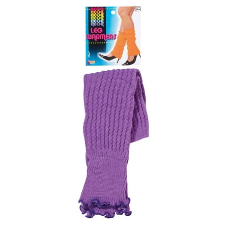 Neon Leg Warmers Purple Forum Novelties 67794