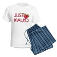 thumbnail image 5 of CafePress - Justmauid Pajamas - Women's Short Sleeve Print T-Shirt and Pants Light Cotton Pajama Set, 5 of 7