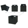 Better Homes & Gardens Fabric Cube Storage Bins (12.75" x 12.75"), 2