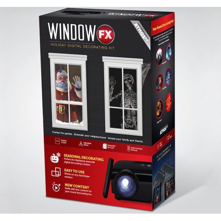 Window FX Christmas and Halloween Digital Seasonal Projector with