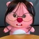 thumbnail image 2 of Muñeco de peluche suave Kawaii Loopy de dibujos animados para hacer tú mismo. Escuché que tienes un amigo que se parece a este juguete de decoración de escritorio, regalo de cumpleaños, 2 of 5
