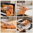 thumbnail image 5 of 4 Pcs Funny Kitchen Towels,Halloween Bats with Moons and Stars Microfiber Dish Towels,Kitchen Tea Towels,Kitchen Towel Set (18" X 26"), 5 of 7