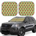thumbnail image 1 of Vsdgher Summer Watermelon Print Car Windshield Sun Shade, Reflective Sunshade Window Sunshade Sun Visor Protector Fit for Cars,Trucks,SUVs-Large, 1 of 6