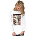 thumbnail image 4 of Betty Boop A Wink And A Giggle Women's Long Sleeve T Shirt Brisco Brands L, 4 of 6