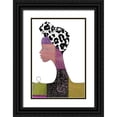 thumbnail image 1 of Sophie 6 13x18 Black Ornate Wood Framed with Double Matting Museum Art Print Titled - African Beauty II, 1 of 4