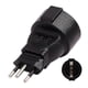 thumbnail image 1 of Eu Standard 16a 250v Swiss 3pin Round Male To Female Power Supply Adapter, 1 of 5