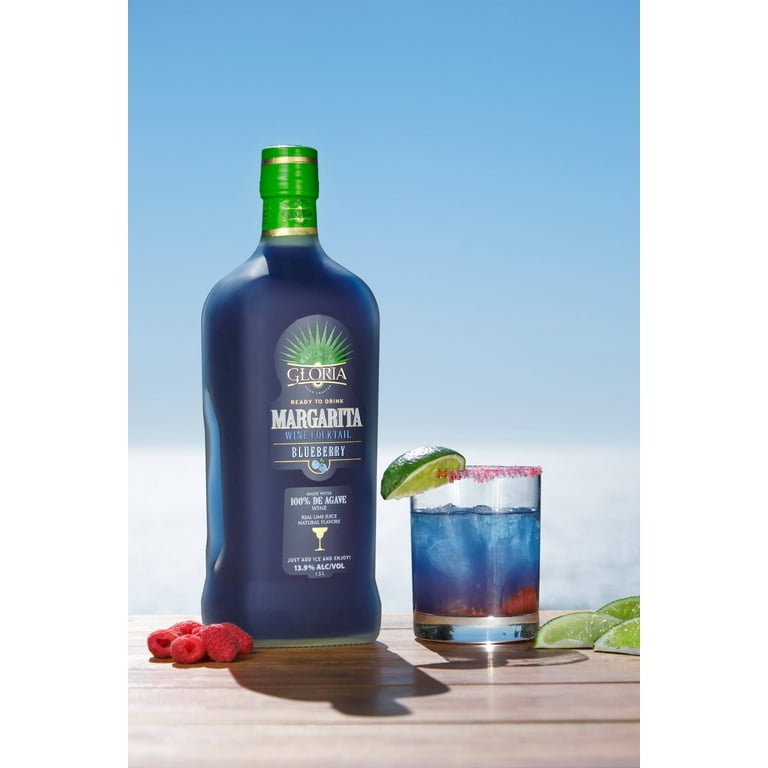 Rancho La Gloria, Blueberry Margarita Cocktail, 13.9% ABV, 1.5L