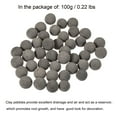 thumbnail image 3 of Uxcell 9-10mm 0.22 Lbs Clay Pebbles Gray Gardening Potted Balls for Hydroponic Growing, 3 of 5