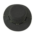 thumbnail image 4 of Xfvqtps Sun Hats for Men Vintage Distressed Breathable Bucket Hat Foldable Packable Sun Protection Summer Fishing Hat, 4 of 7