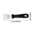 thumbnail image 2 of Multifunctional Ceramic Scraper - Stainless Steel Blade Kitchen Scraper for Tiles, Walls & Glass | Removes Dirt, Oil & Stains | Ergonomic Handle | 16.7cm Cleaning Tool (Pack of 1), 2 of 5