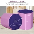 thumbnail image 3 of CL.HPAHKL Gymnastics Octagon Tumbler, 24.4" x 25.6" Somersault Backbend Tumbling for Back Handspring Octagon Tumbling Mat Gymnastics Equipment for Gym Exercise Gymnastics Gym Fitness Home, 3 of 8