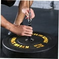 thumbnail image 3 of CRAFTHROU 1Pack Barbell Weight Holder Storage Stand Standard for Home Exercise 42X8X8cm Black, 3 of 8