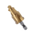 thumbnail image 3 of Pipe Reaming Drill Bits, PVC Pipe Reamer Hexagon Shank Drill Bits, Pipe Reamer Tool, Water Pipe Drill Tools for Metal, Copper, Aluminum, Iron, 3 of 9