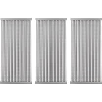 17" x 8" Stainless Steel Grill Emitter Plates for Charbroil TRU-Infrared 3-Burner Grills (Commercial, Signature, SmartChef & Medallion Series), 3-Pack