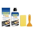 thumbnail image 2 of StoveShine Stove Top Cleaner Kit 100ml With Sponge Scraper Kitchen Degreaser Grease Food Residue Remover Gas Range, 2 of 9